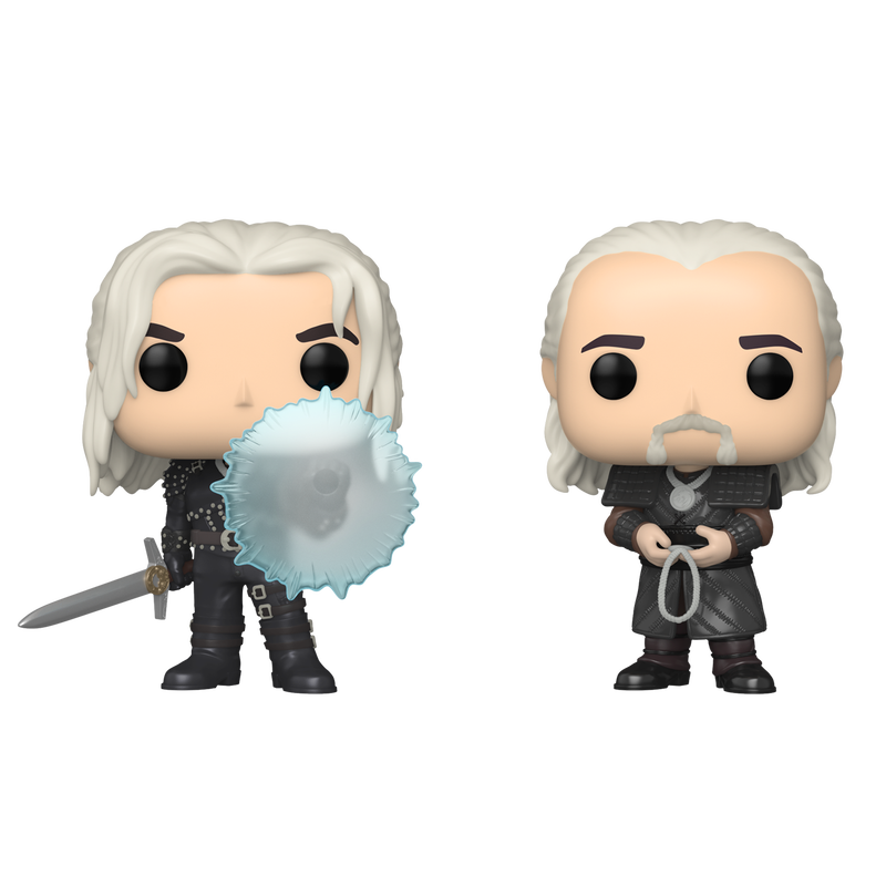 Pop! Geralt & Vesemir 2-Pack, , hi-res view 1